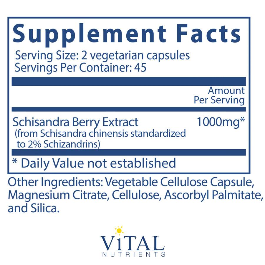 Schisandra Extract 1000mg - Pharmedico