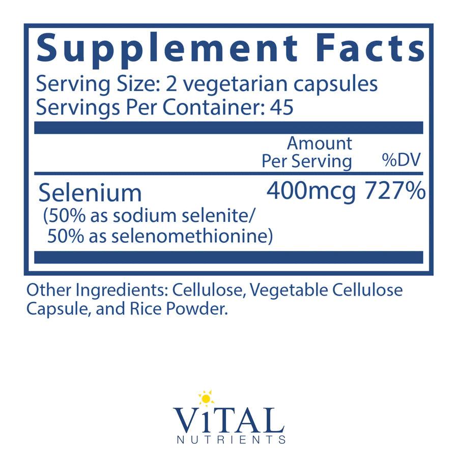 Selenium 200mcg - Pharmedico