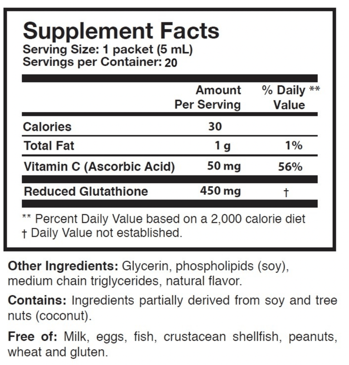 Tri-Fortify® Liposomal Glutathione - Pharmedico