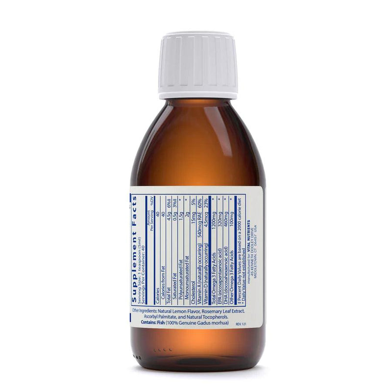 Ultra Pure® Cod Liver Oil 1025 Pharmaceutical Grade - Pharmedico