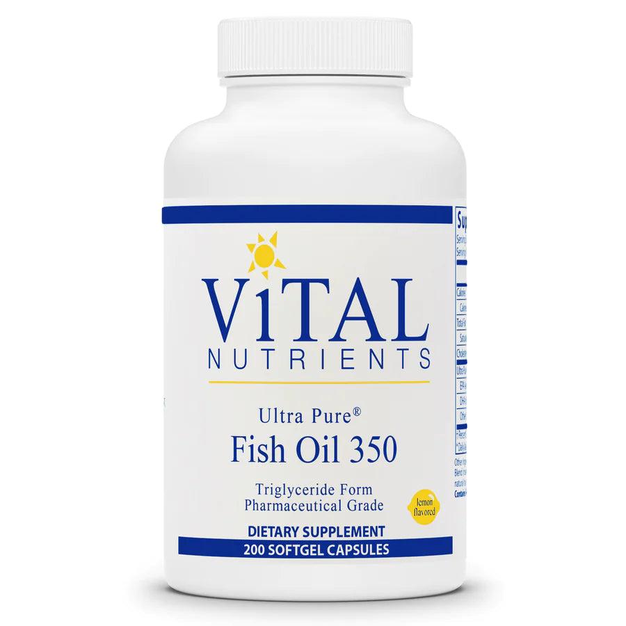 Ultra Pure® Fish Oil 350 Triglyceride Form Pharmaceutical Grade - Pharmedico