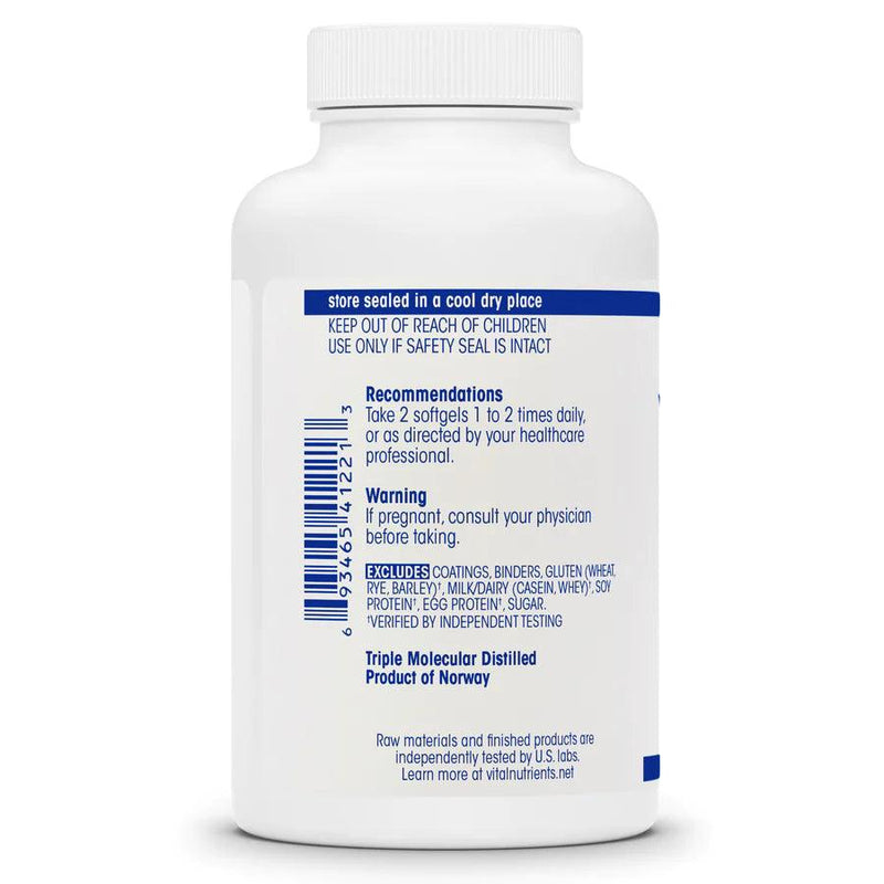 Ultra Pure® Fish Oil 350 Triglyceride Form Pharmaceutical Grade - Pharmedico
