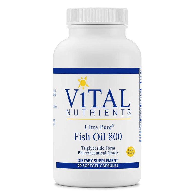Ultra Pure® Fish Oil 800 Triglyceride Form Pharmaceutical Grade - Pharmedico
