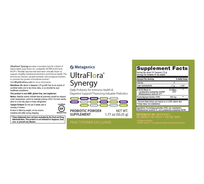 UltraFlora Synergy label - Pharmedico