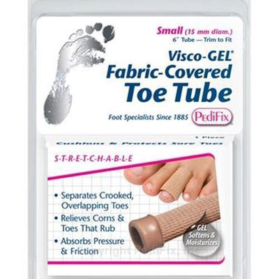 visco-gel fabric-covered toe tube 1