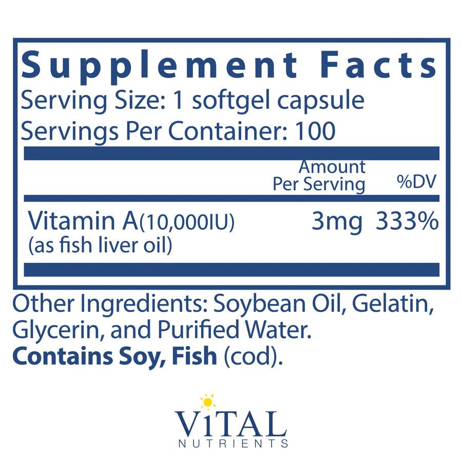 Vitamin A 3mg - Pharmedico