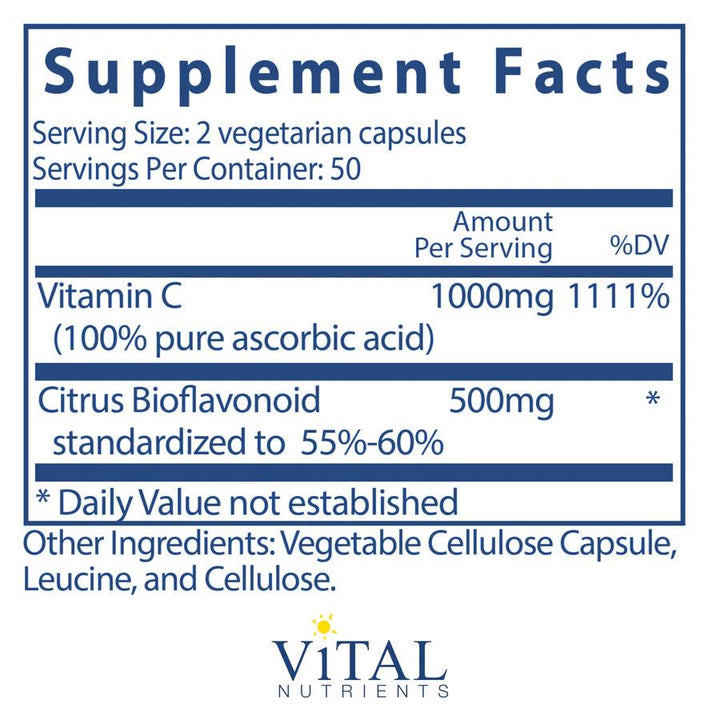 Vitamin C with Bioflavonoids - Pharmedico