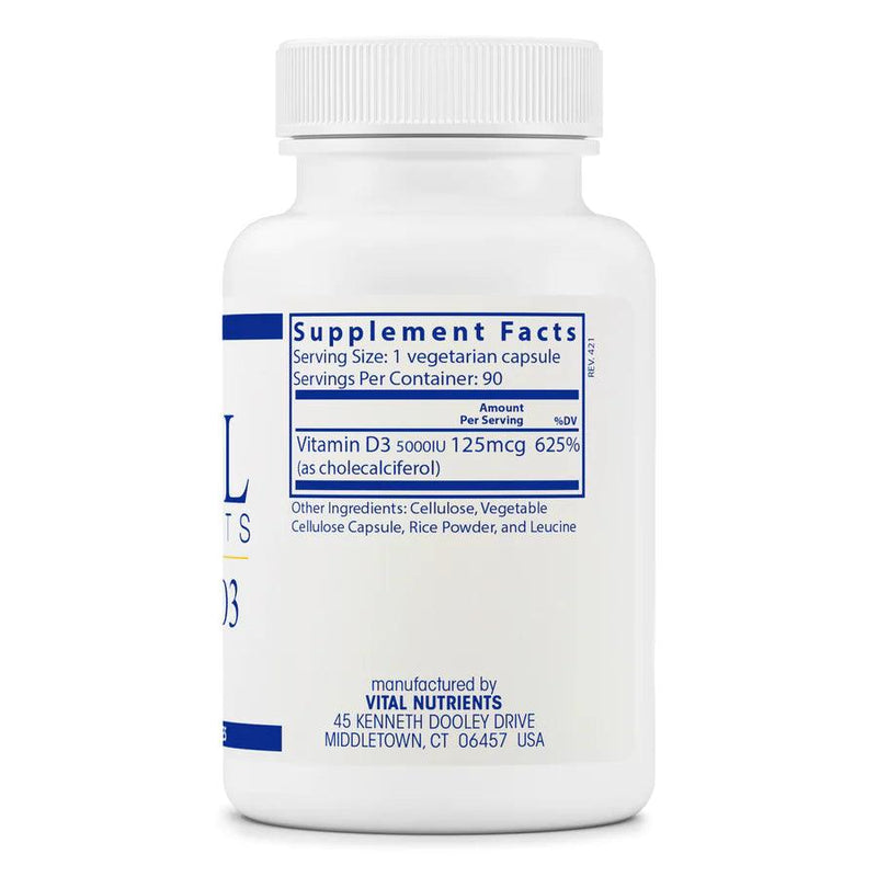 Vitamin D3 5000IU - Pharmedico
