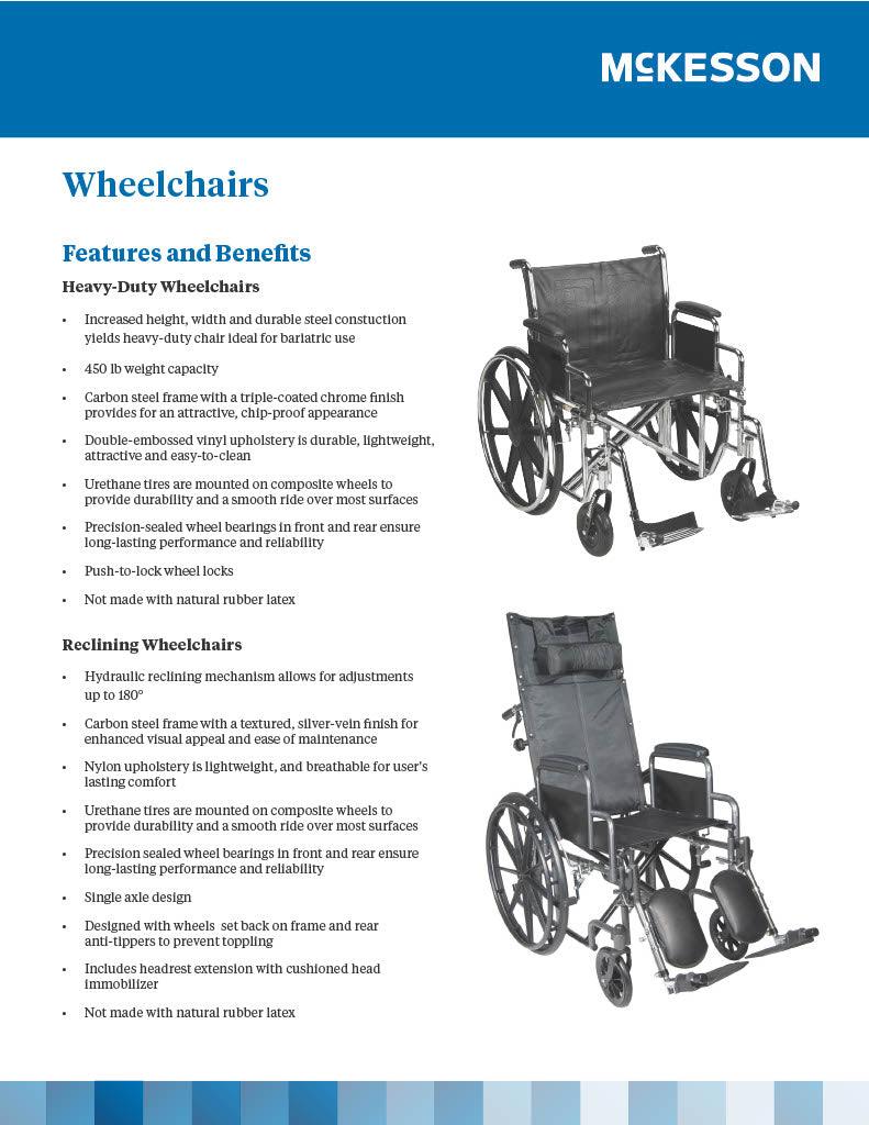 McKesson Drive Wheelchair Standard Detachable Padded Desk Arms Composite Black 20 Inch 350 lbs.