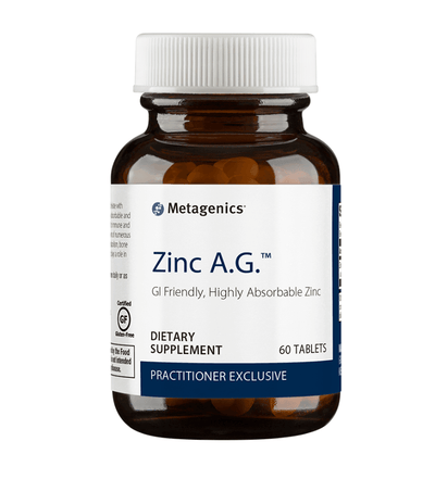 Zinc A.G 60ct bottle - Pharmedico